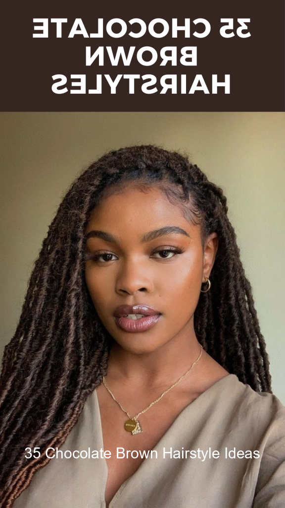 35 Chocolate Brown Hairstyle Ideas